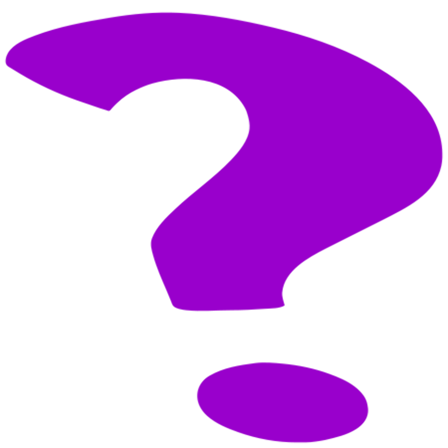 Download High Quality Question Mark Transparent Purple Transparent Png