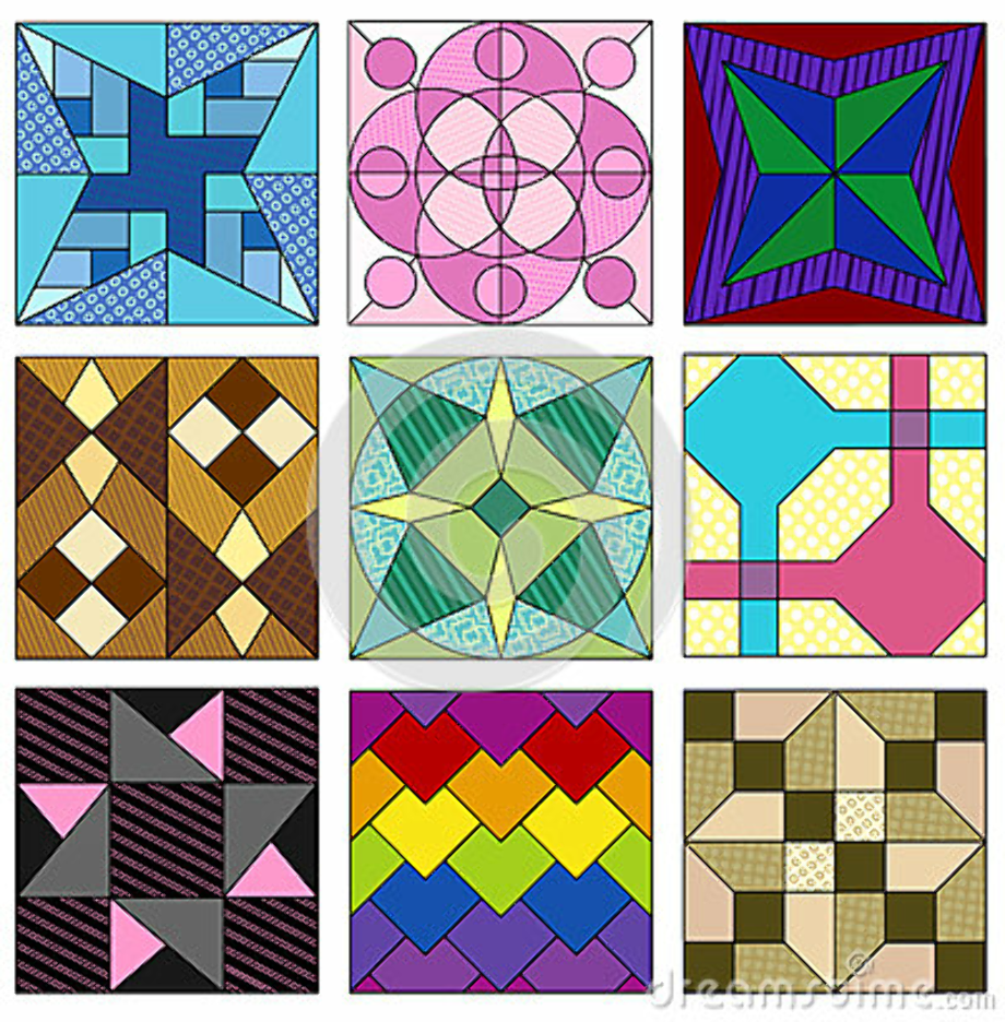 Clip Art Quilt Pattern