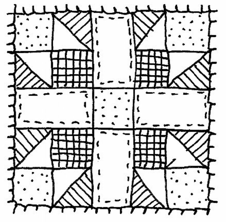 quilt clipart pattern
