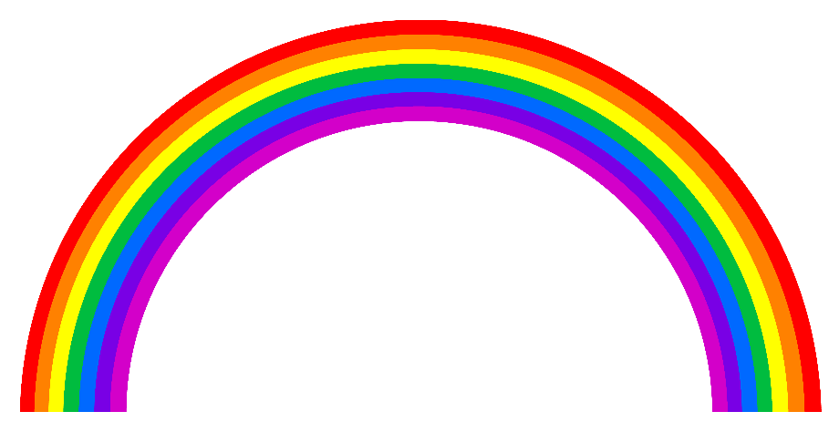 background transparent rainbow