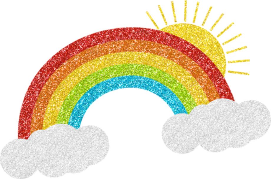 Download High Quality rainbow clipart glitter Transparent PNG Images