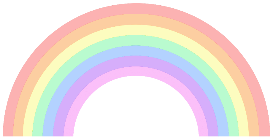 Download High Quality rainbow clipart pastel color Transparent PNG ...