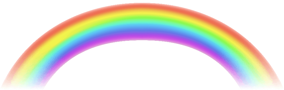 rainbow transparent clipart