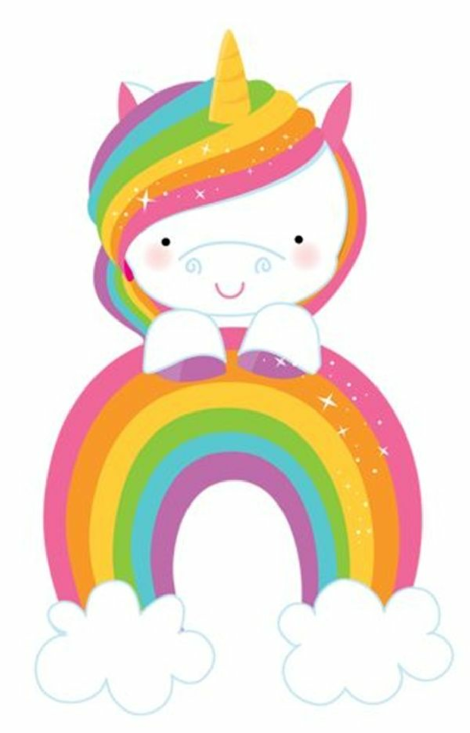 Download High Quality rainbow clipart unicorn Transparent PNG Images