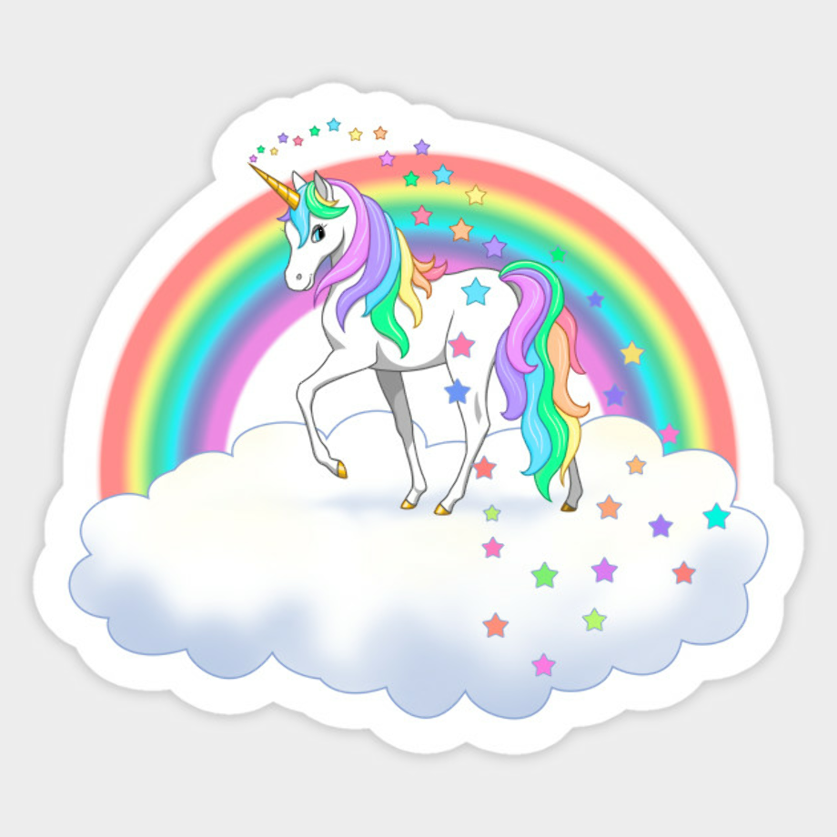 Download High Quality Rainbow Clipart Unicorn Transparent Png Images