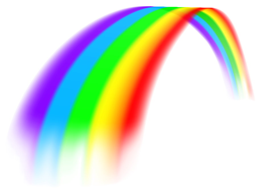 Download High Quality Rainbow Transparent White Transparent Png Images