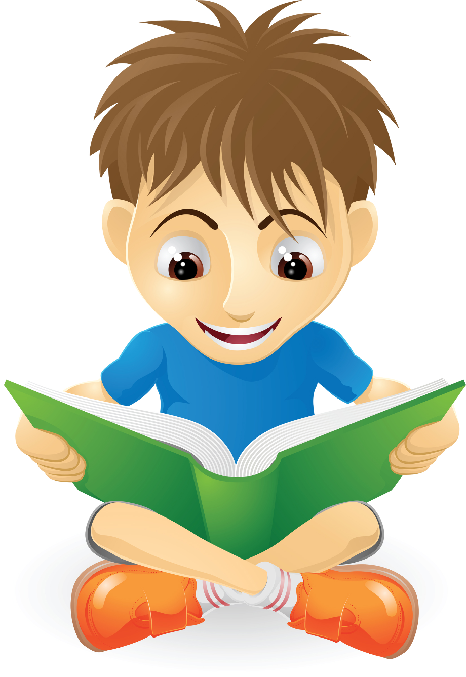 study clipart reading
