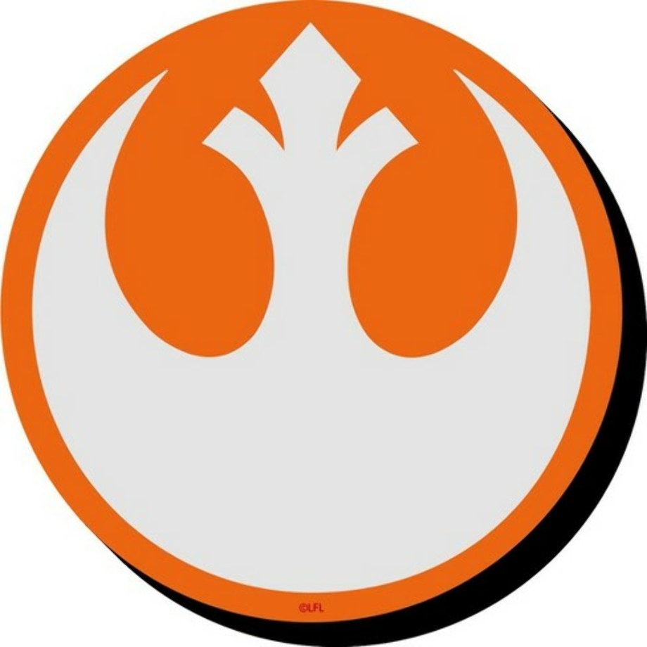 rebel logo orange