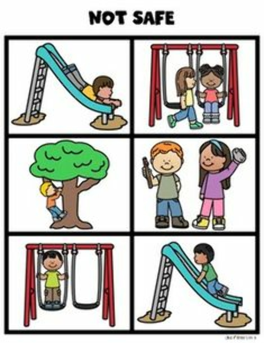 Download High Quality recess clipart playground safety Transparent PNG