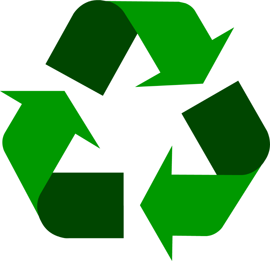 recycling logo green