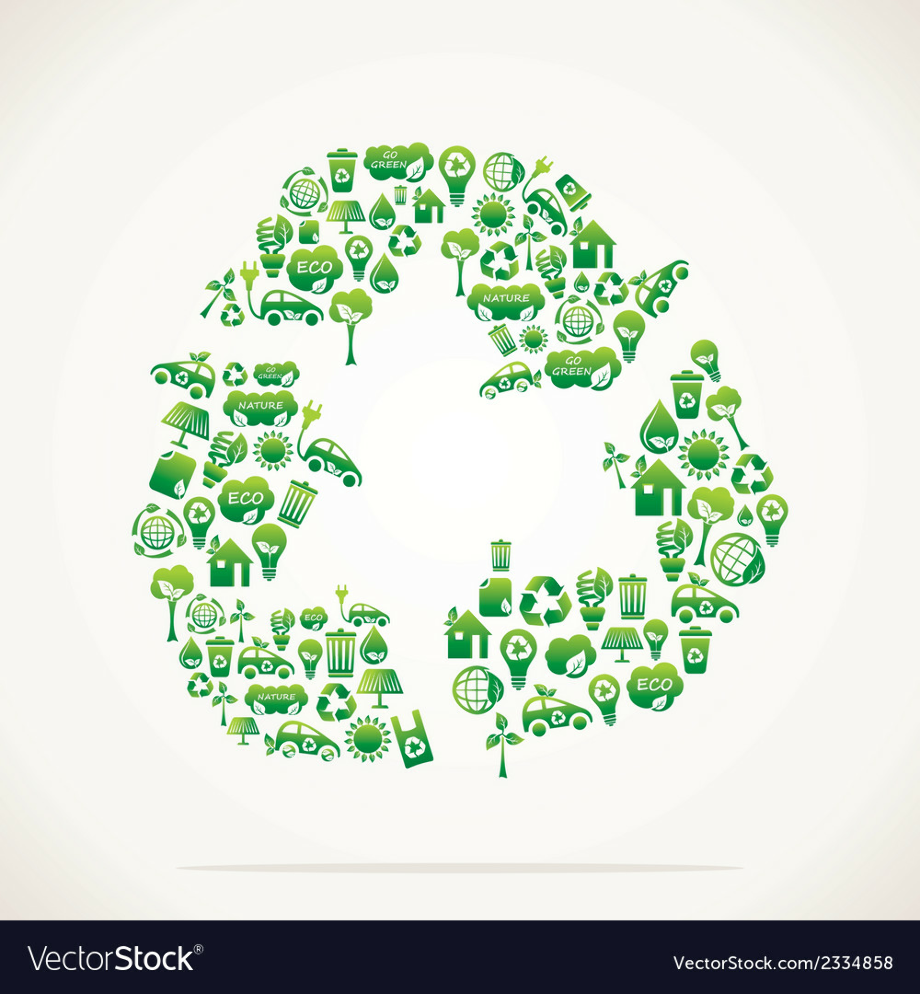 recycling logo creative