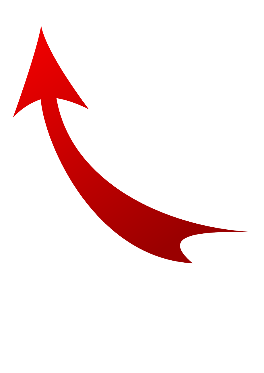 Download High Quality red arrow transparent bent Transparent PNG Images ...