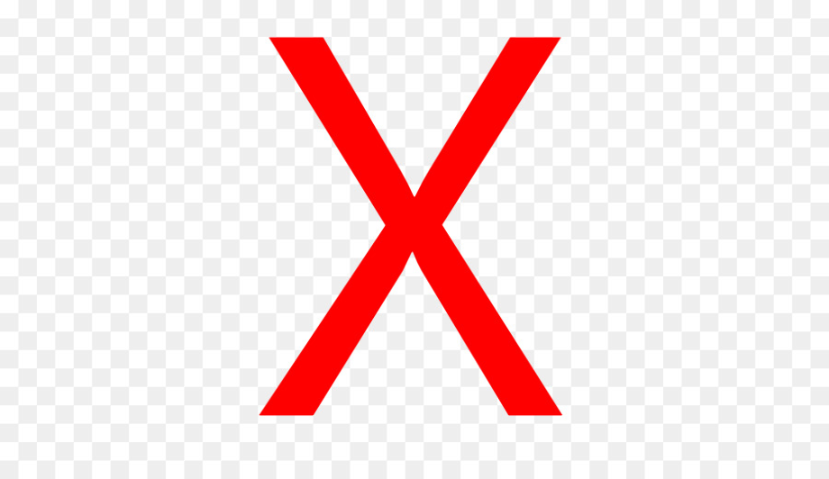 X. Буква х красная. Х без фона. Х на прозрачном фоне. Перечеркнутые буквы.