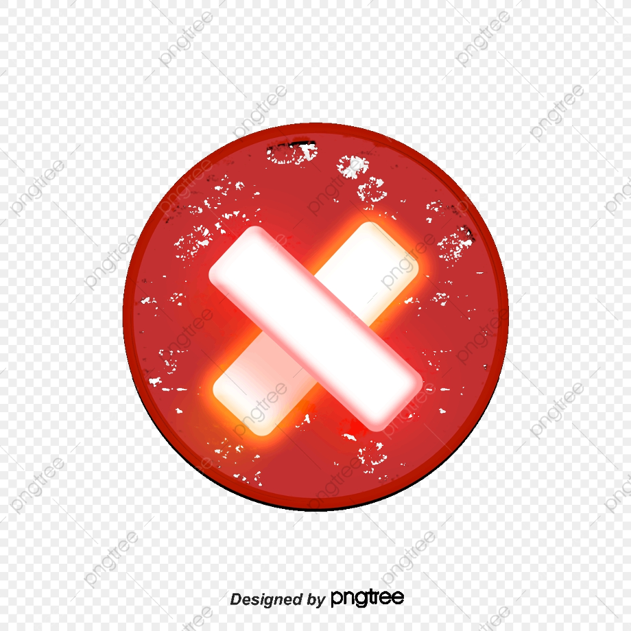Download High Quality red x transparent vector Transparent PNG Images