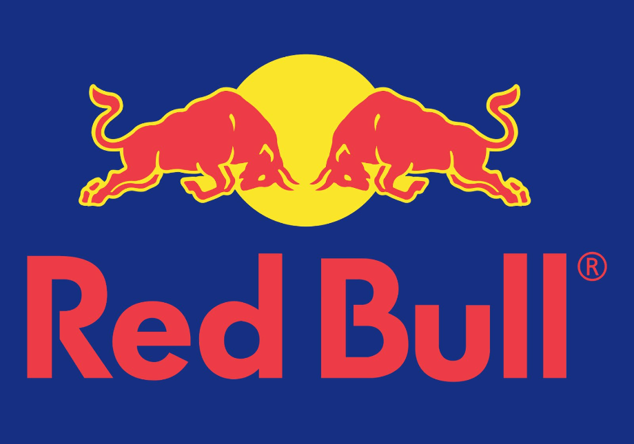 red bull logo blue