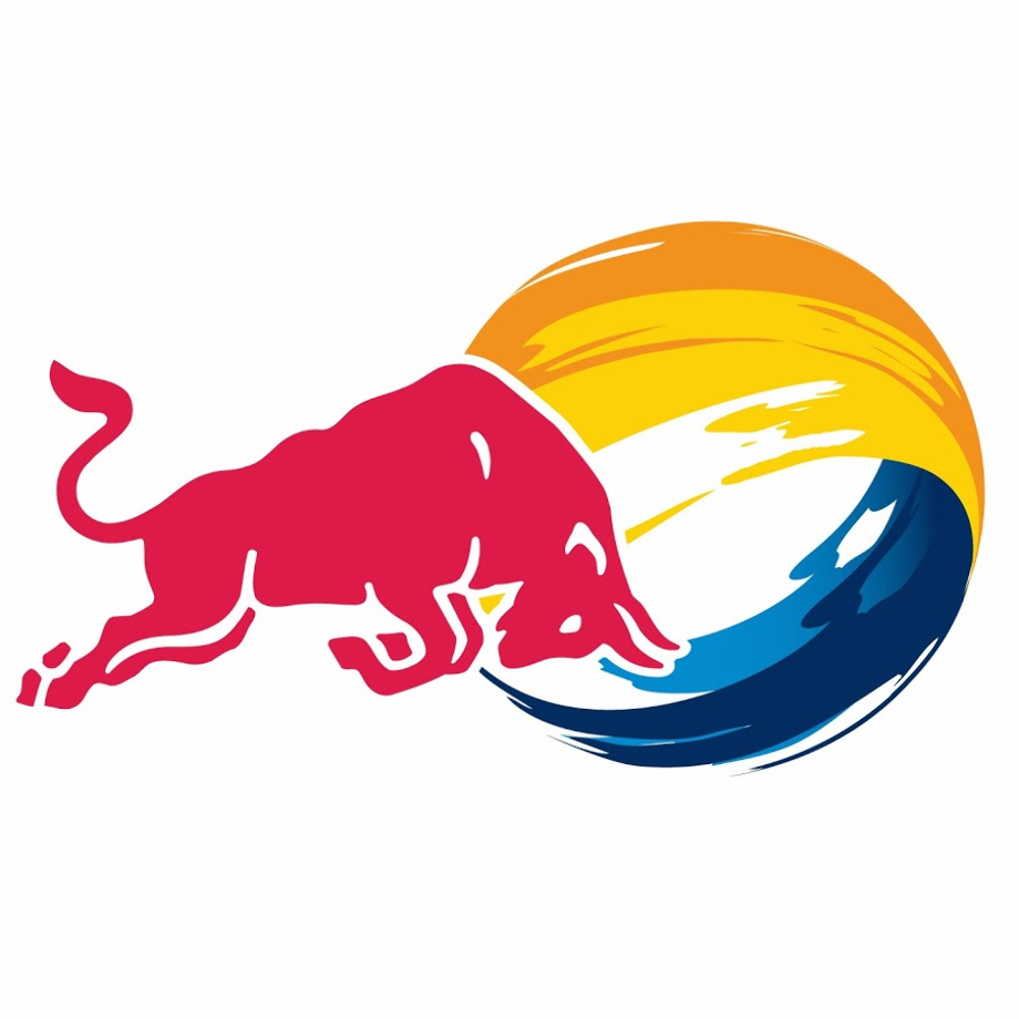 red bull logo half