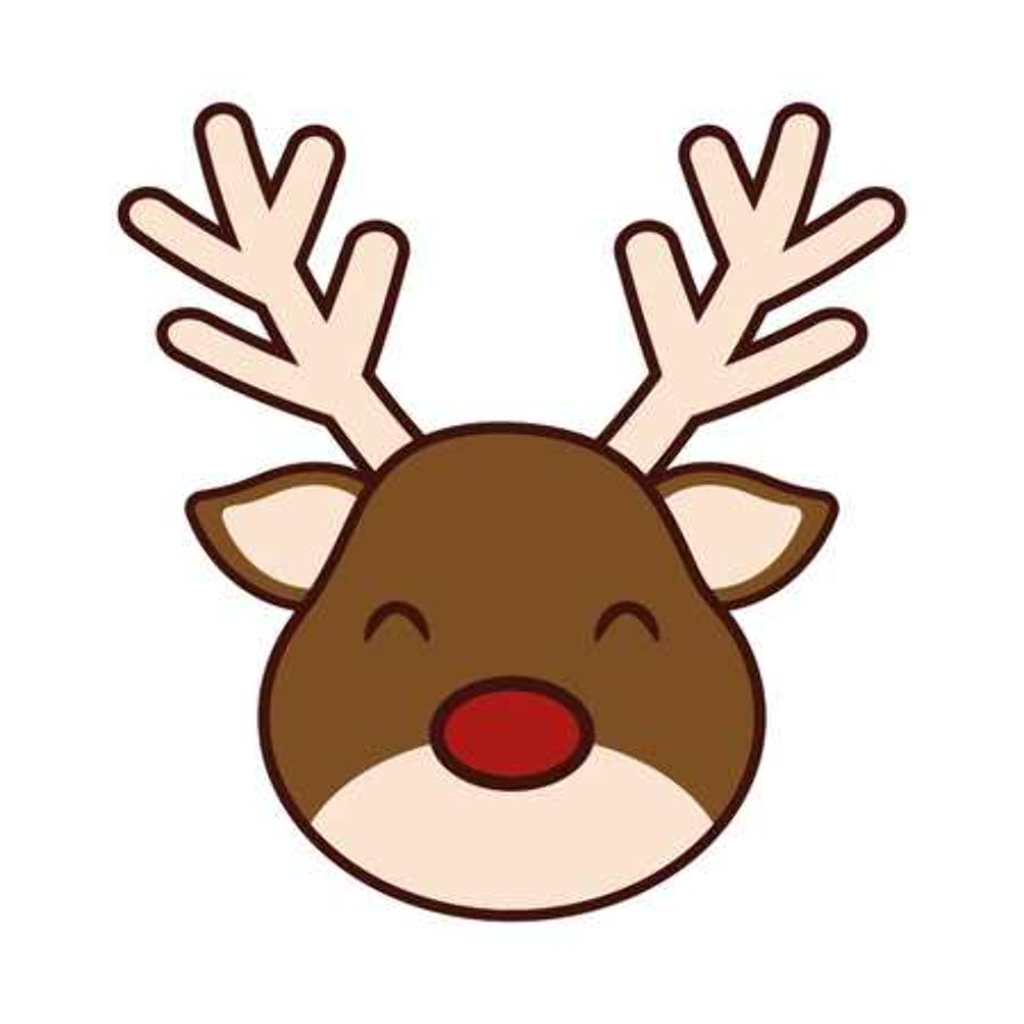 Download High Quality reindeer clipart face Transparent PNG Images
