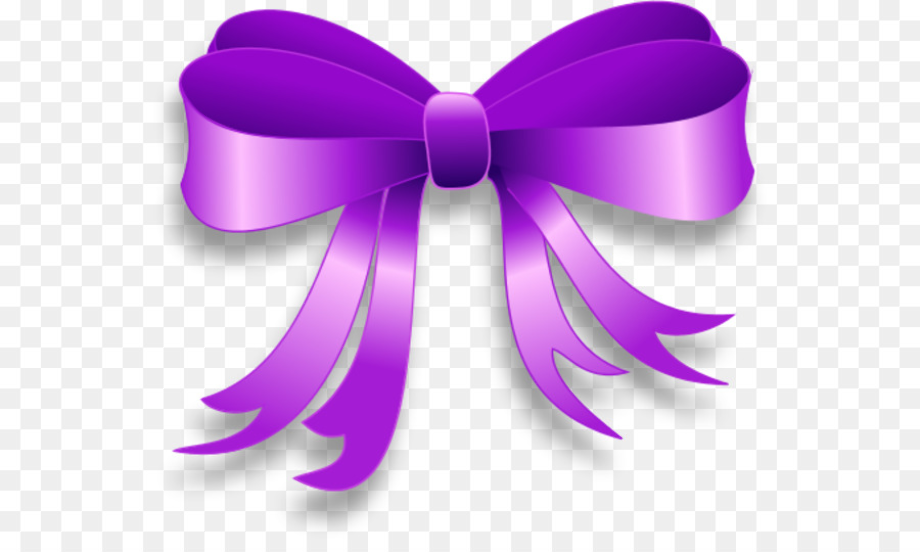 Ribbon clipart purple.