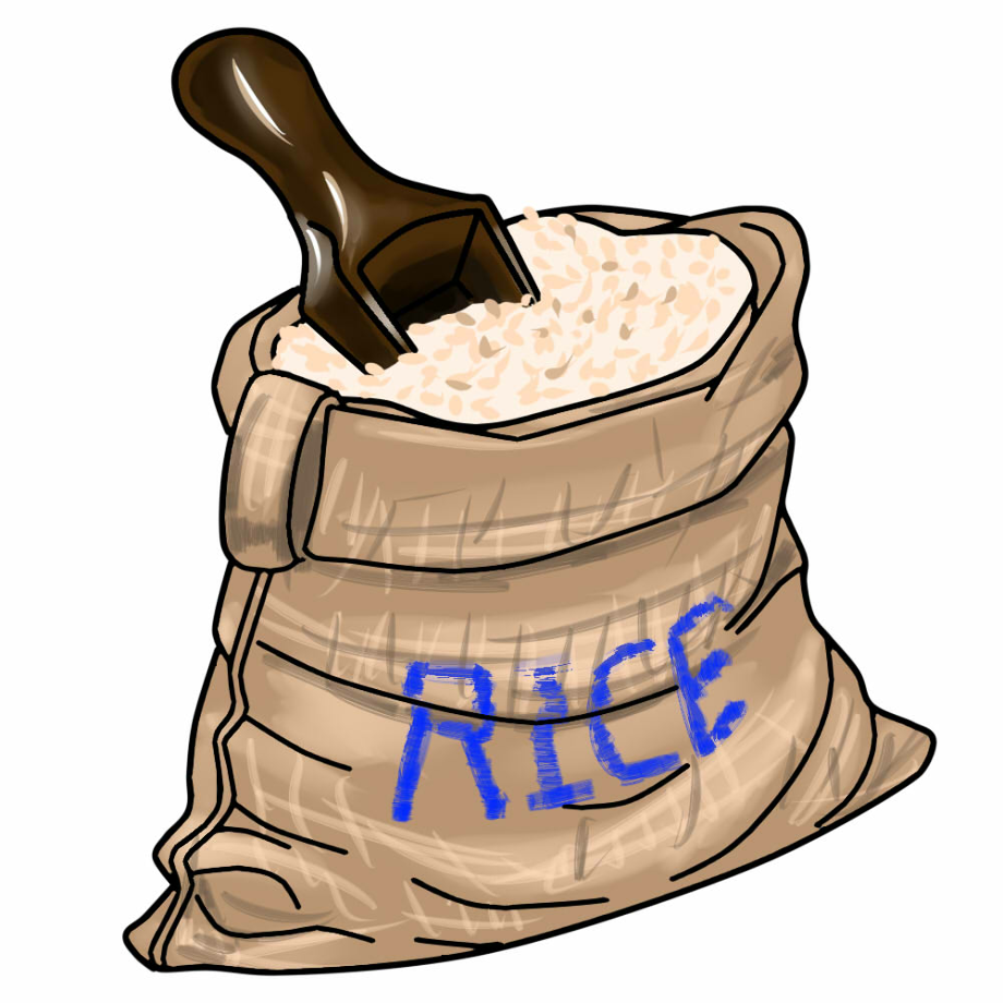 rice clipart cartoon