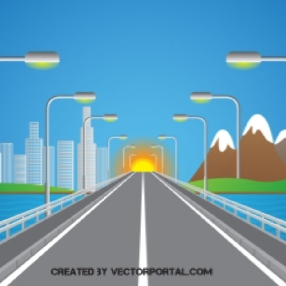 road clipart background