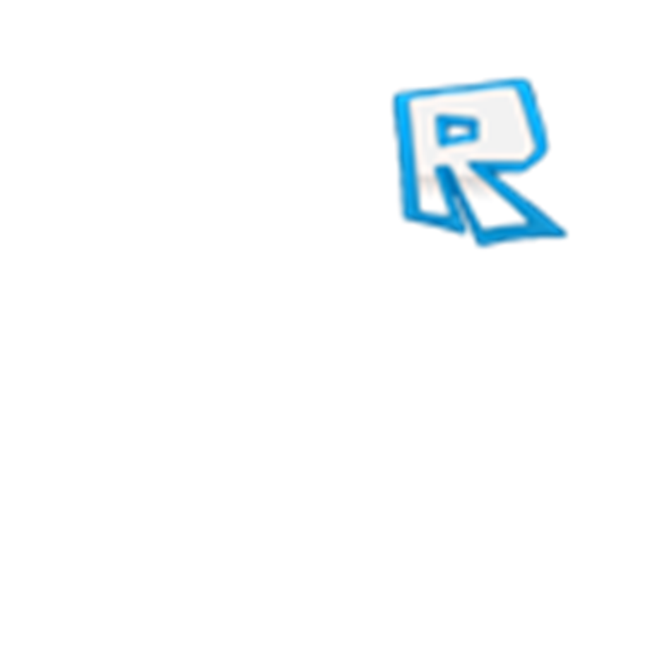 Roblox logo transparent blue