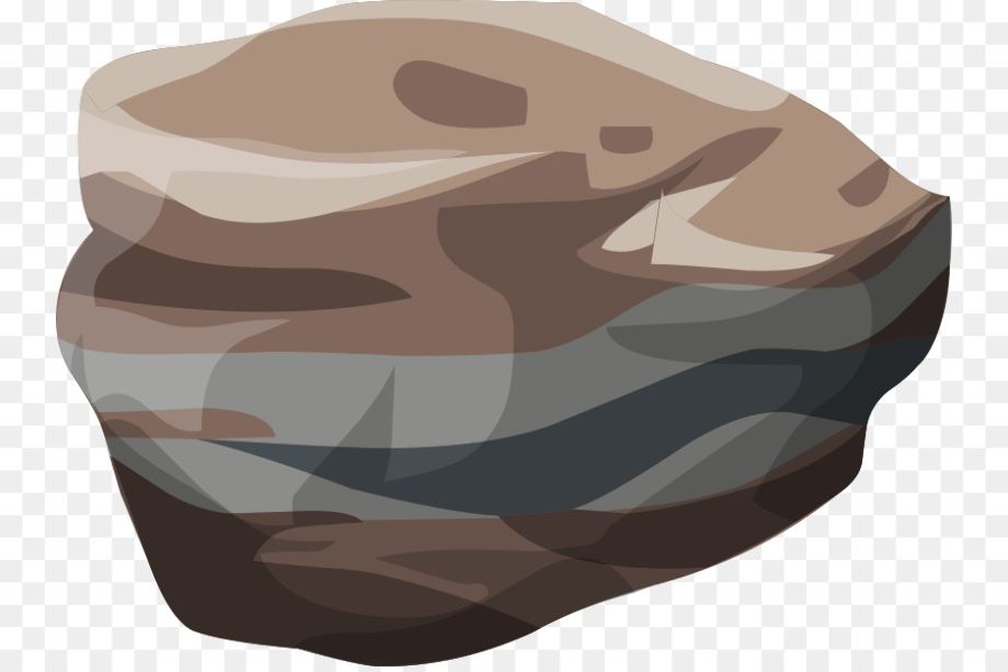 rock clipart brown