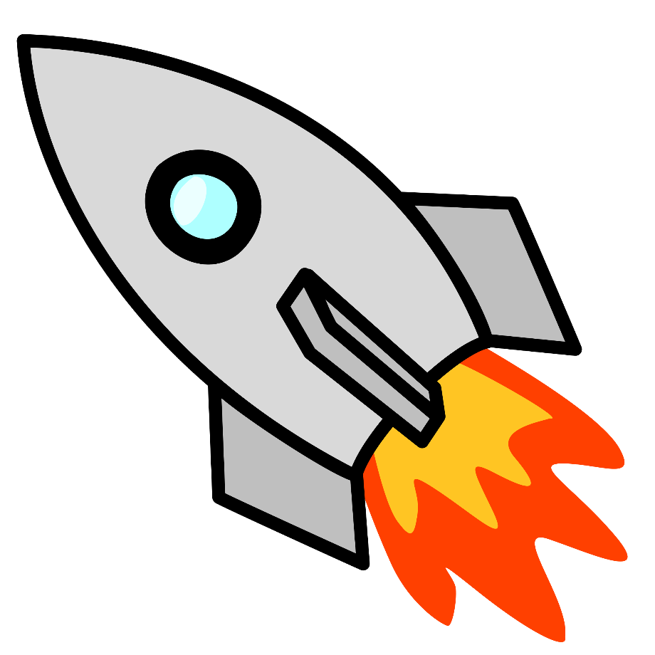rocket clipart spaceship