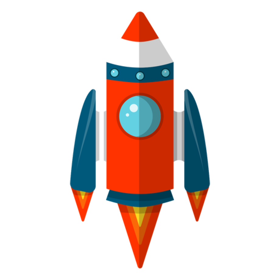 rocket clipart transparent background