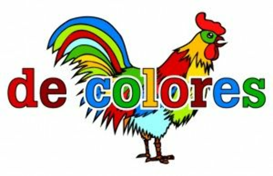rooster clipart de colores