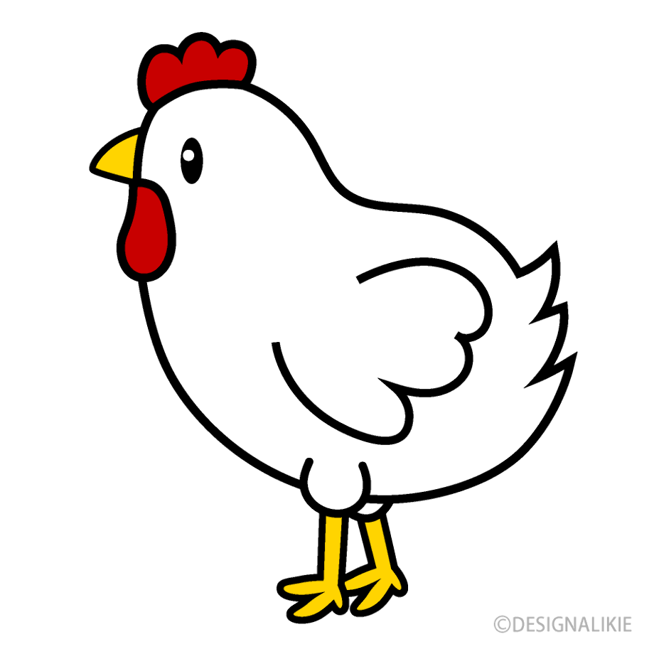 Download High Quality chicken clipart black and white simple ...