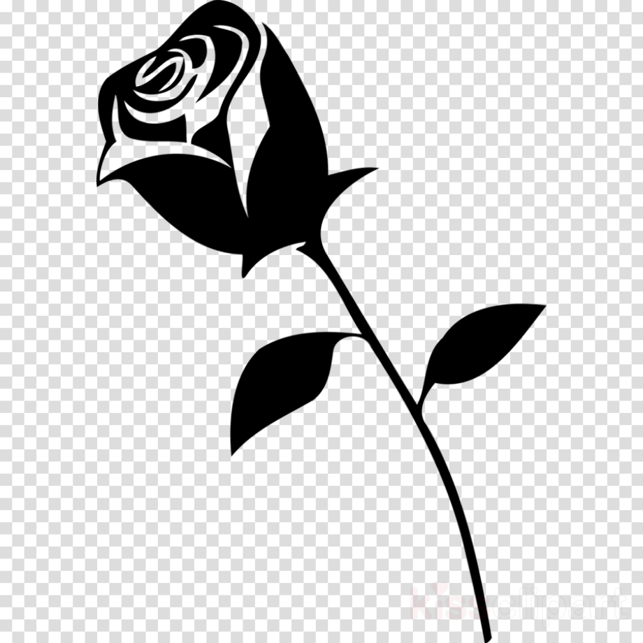 Download Download High Quality rose clipart black and white stencil ...