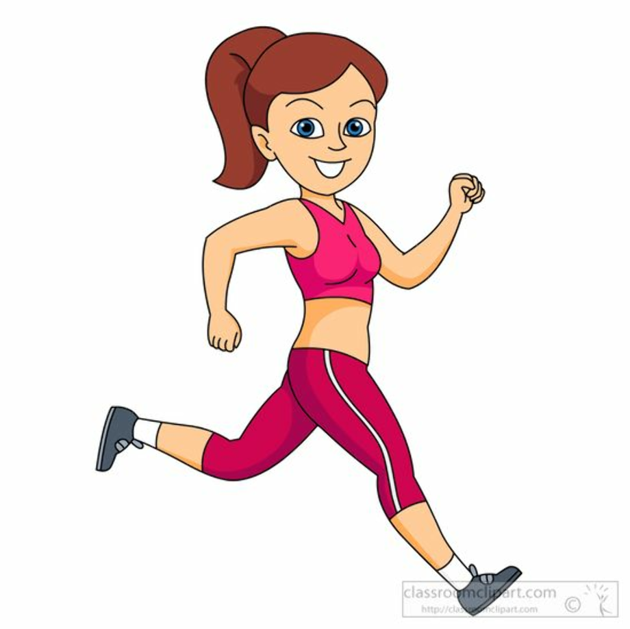 exercise clipart woman