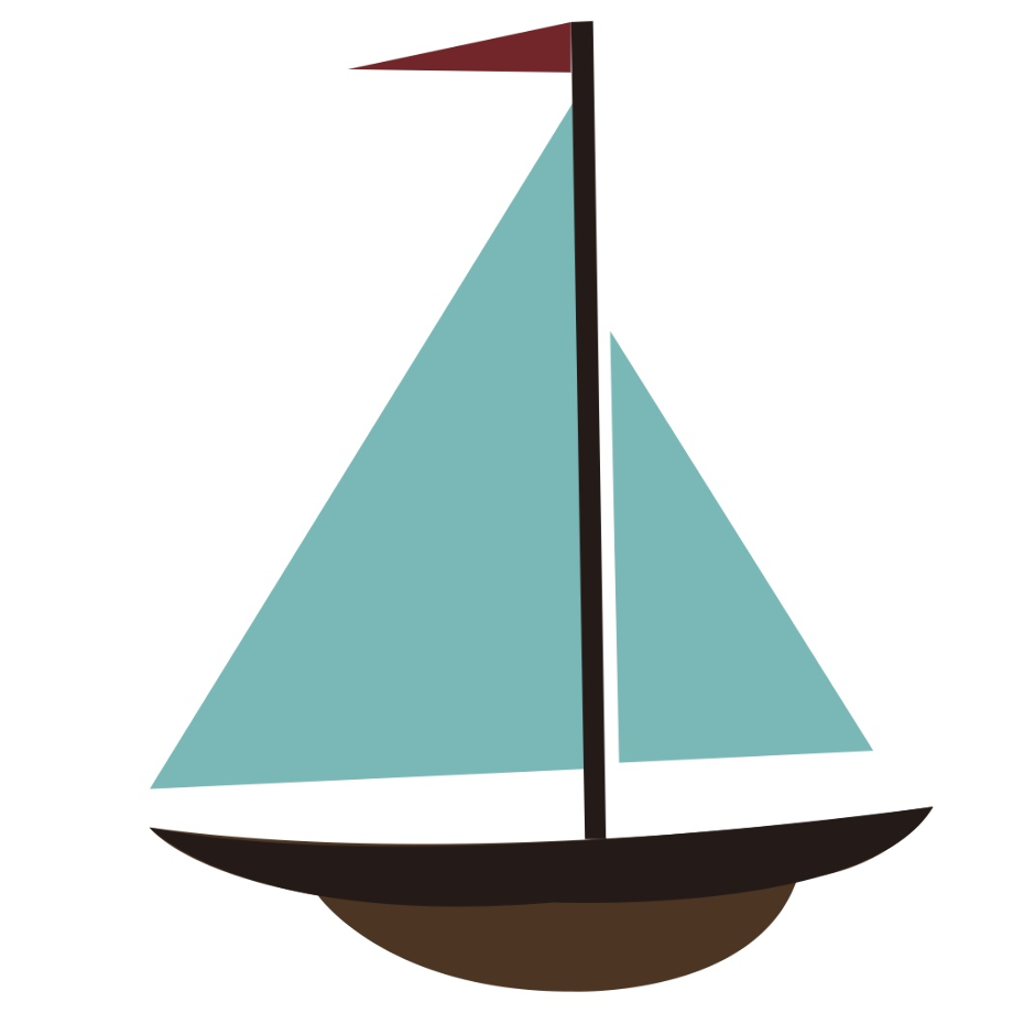 sailboat clipart cartoon