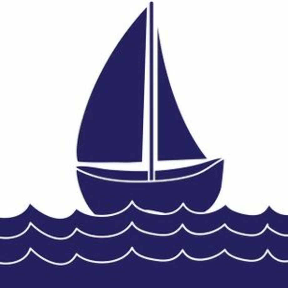 sailboat clipart blue