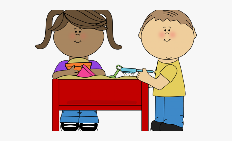sand clipart kid playing