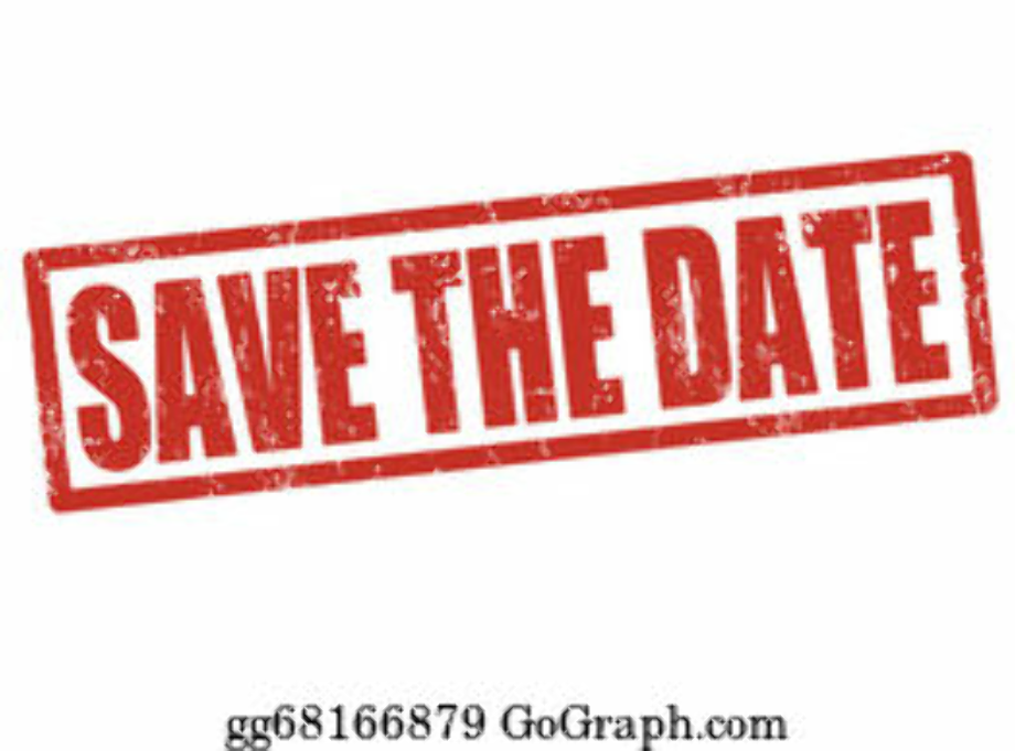 save the date clipart vector