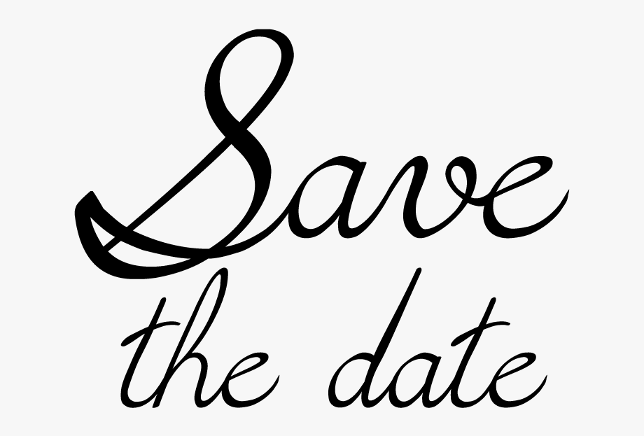 save the date clipart background