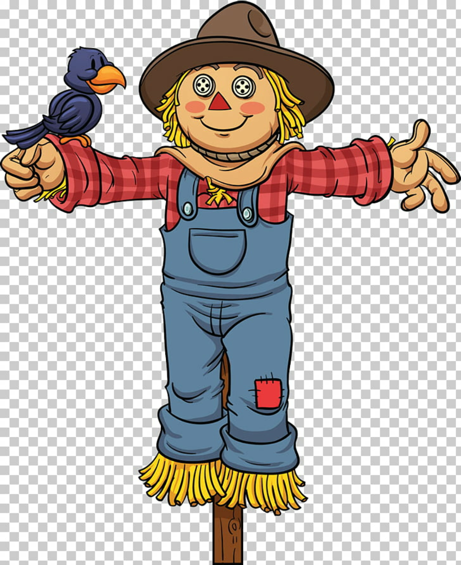 Download High Quality Scarecrow Clipart Drawing Transparent PNG Images