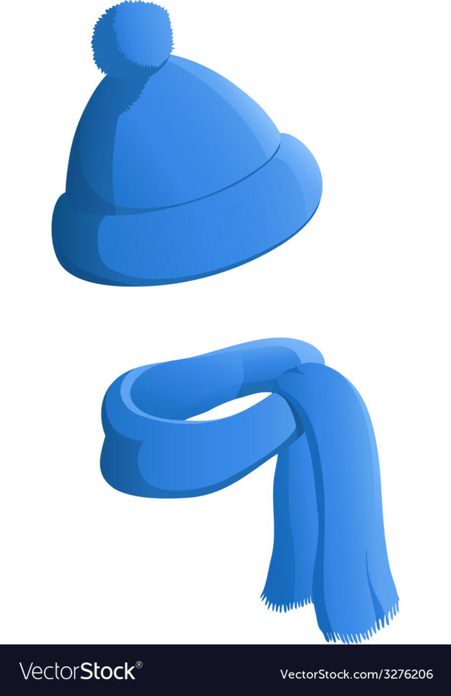scarf clipart hat