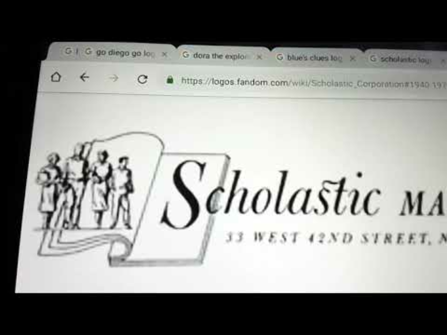 scholastic logo history