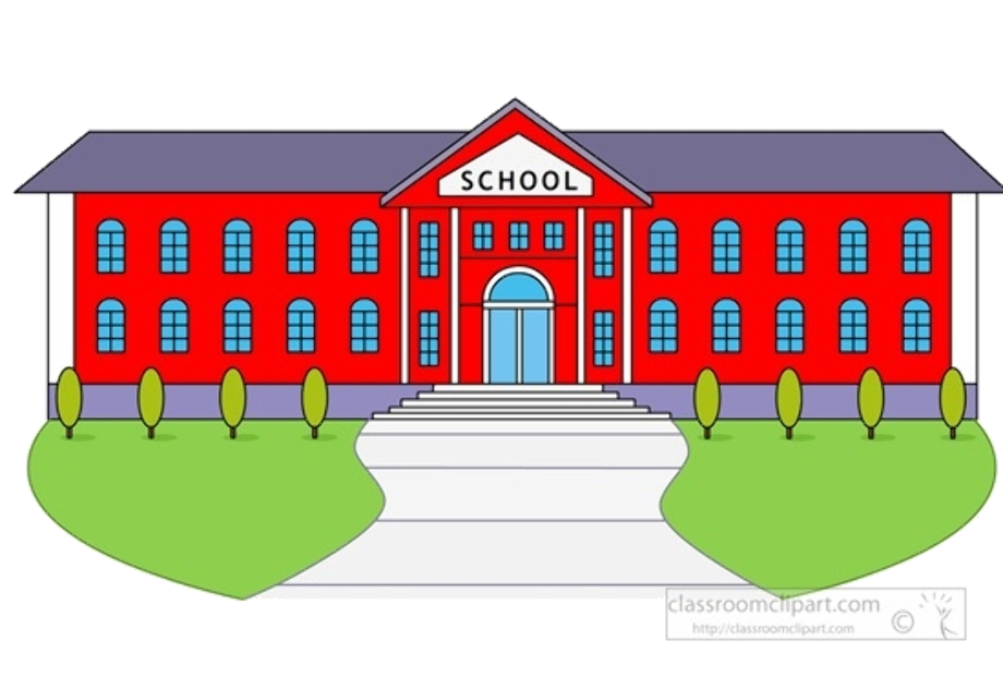 Download High Quality School Clipart Building Transparent Png Images