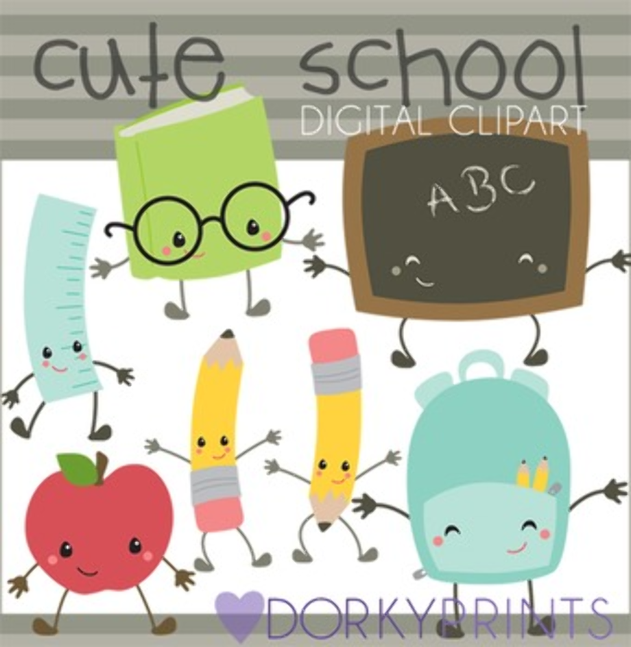 back to school clipart cute