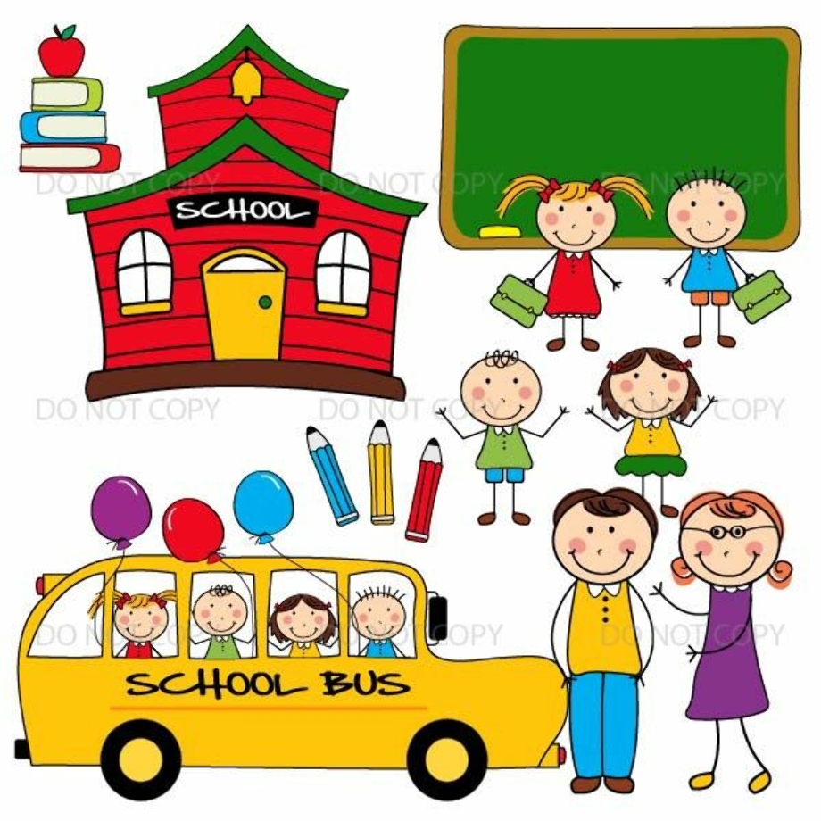back to school clipart student
