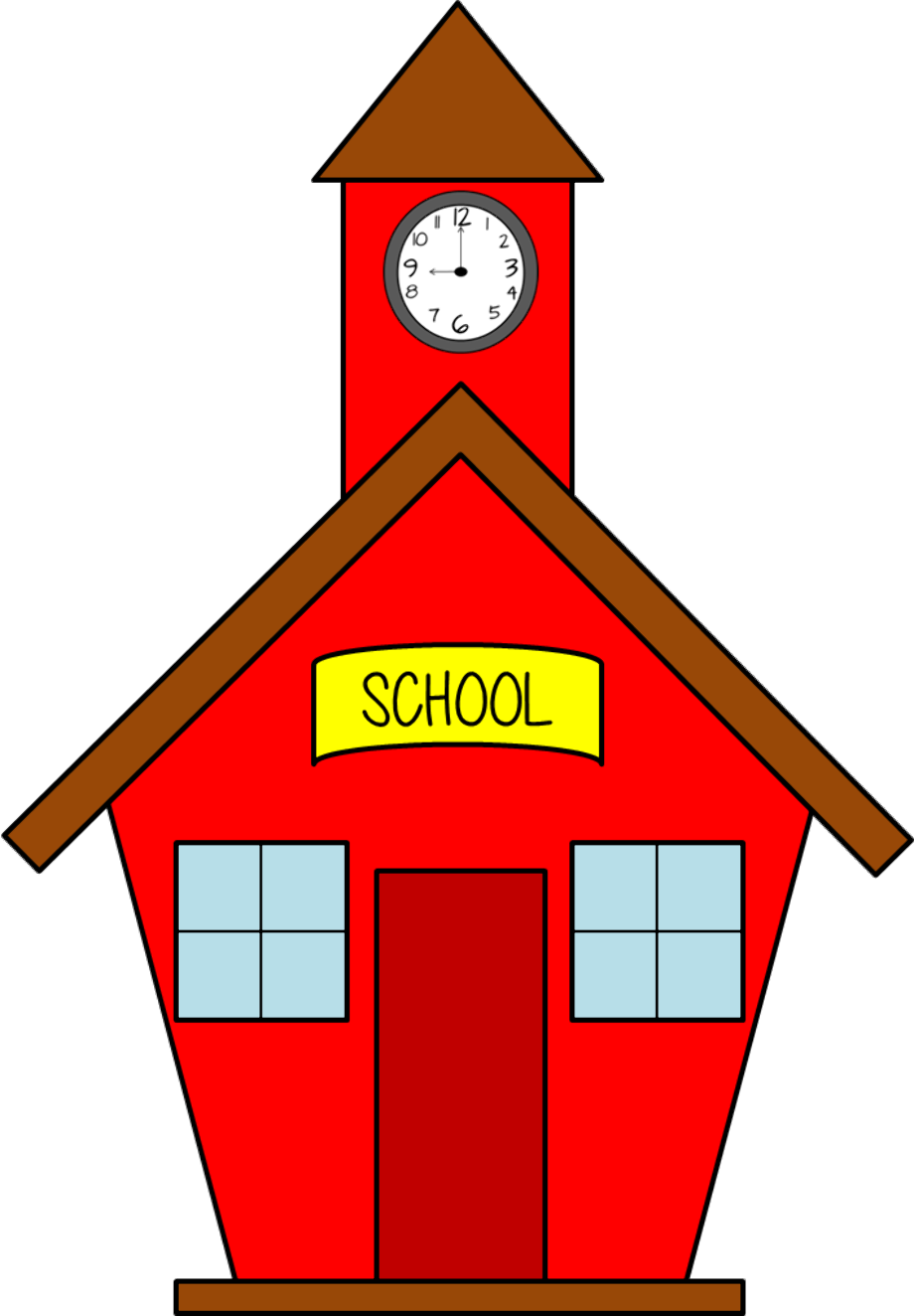 clipart school transparent