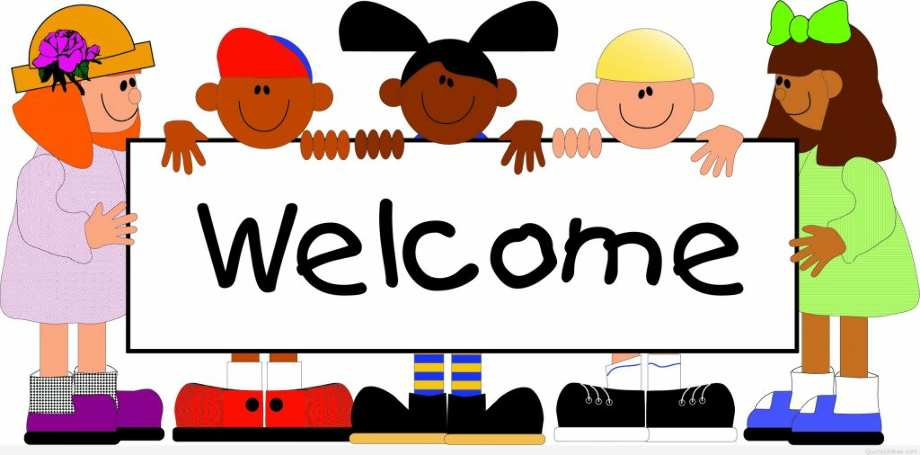 welcome clipart banner