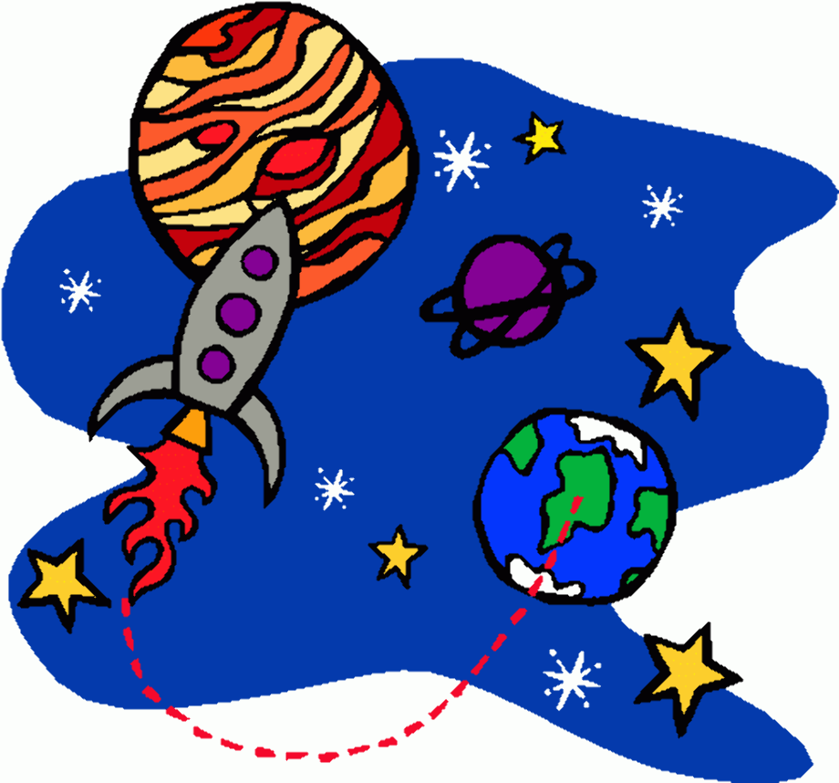 science clipart space