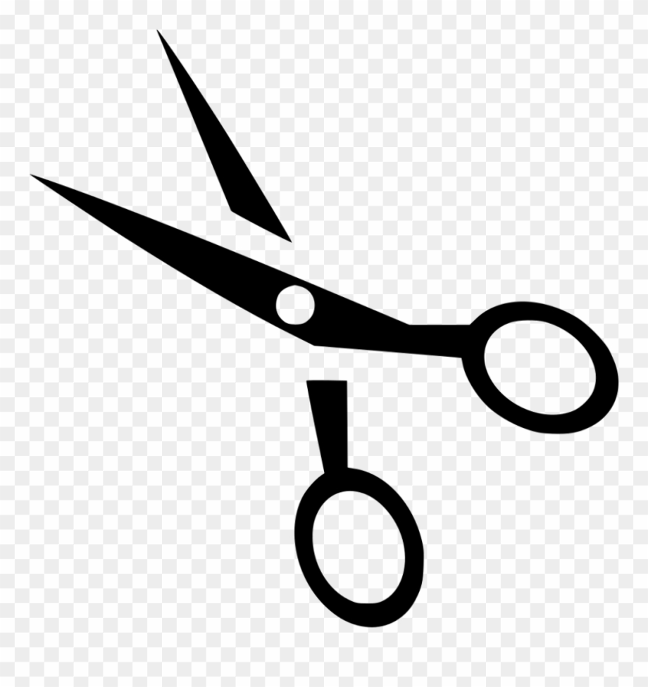 scissors clipart hair