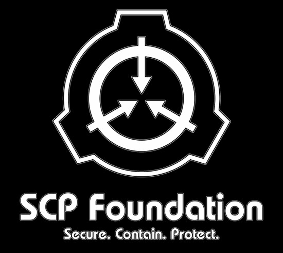 Logo SCP Foundation - Hitam