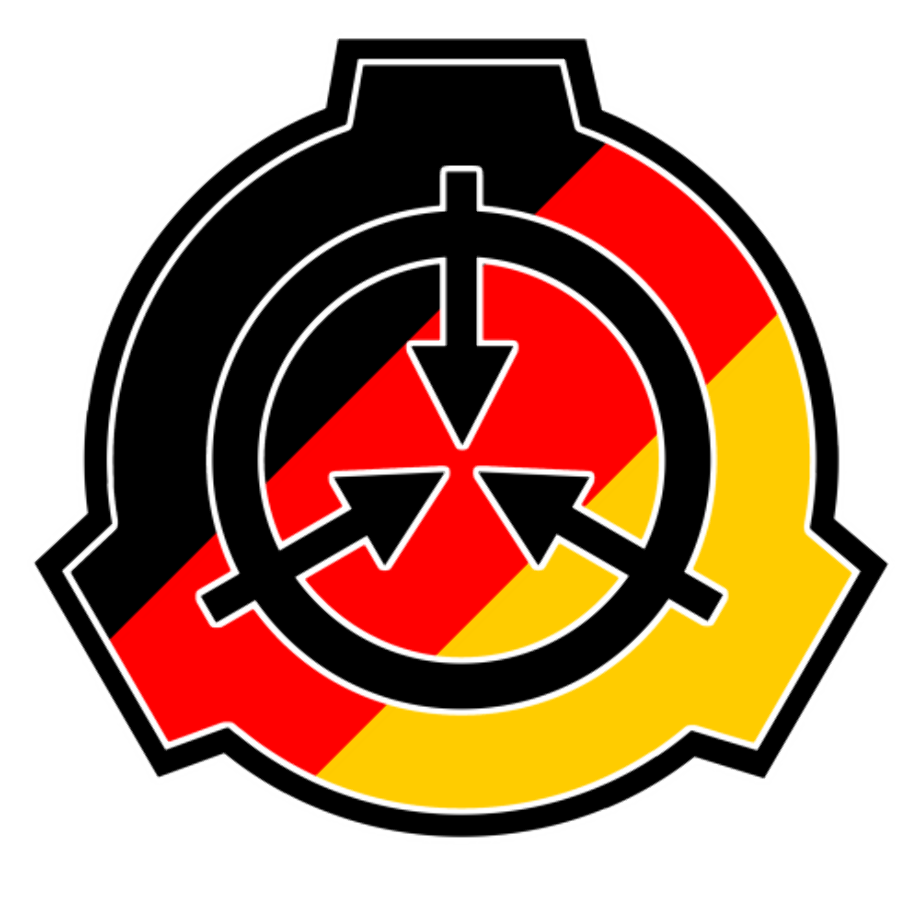 SCP Logo Black Background
