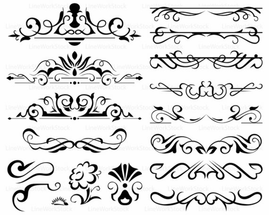 Download High Quality Scroll Clipart Silhouette Transparent Png Images